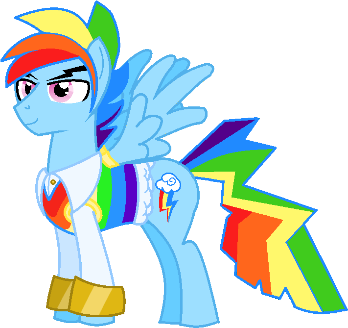 Rainbow Blitz T - Rainbow (722x676)