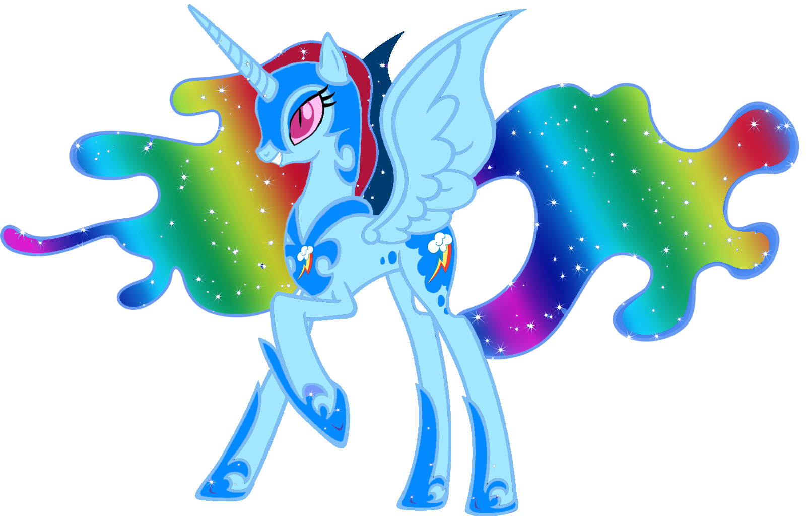 Post 124 0 91390500 1331876599 Thumb - My Little Pony Nightmare Moon Rainbow Dash (1600x1024)