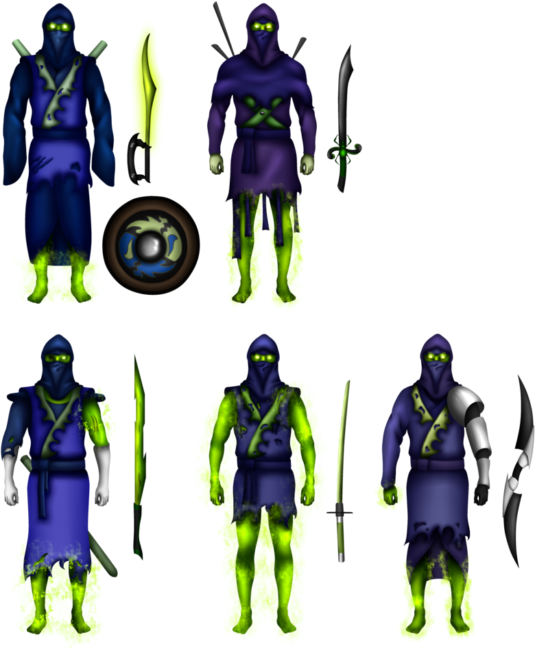 The Ghost Ninja By Bobbricks - Lego Ninjago Ghost Army (816x979)