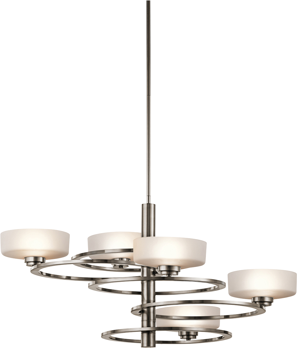 5 Light Chandelier Halogen - Kichler Aleeka (1200x1200)