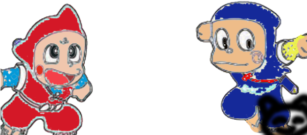 Ninja - Shinzo Ninja Hattori Crying (600x450)