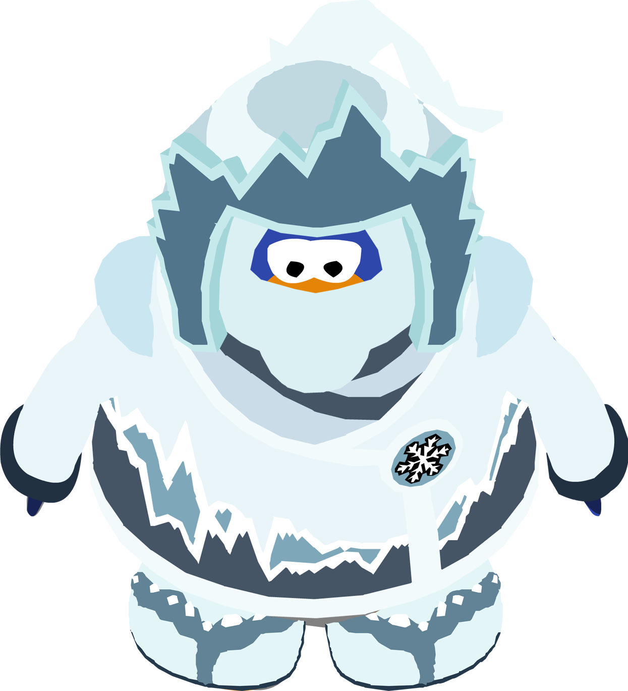 Becoming A Snow Ninja - Snow Ninja Club Penguin (1245x1369)