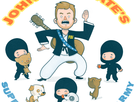 Super Awesome Ninja Army Super Awesome Ninja Army - Cartoon (571x432)