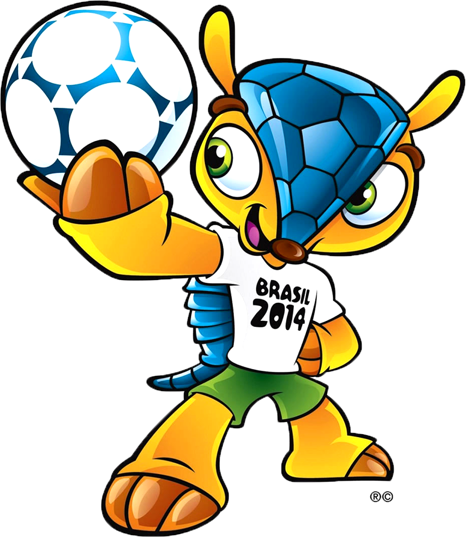 2014 Fifa World Cup 2018 World Cup 2010 Fifa World - 2014 World Cup Mascot (926x1066)