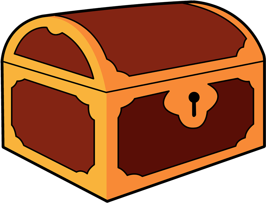 Simple Treasure Chest Clipart 3 By Patricia - Treasure Chest Clip Art (1000x786)