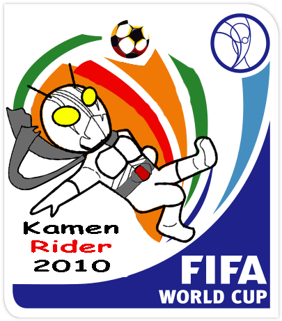 Fifa World Cup 2010 Kamen Rider Version - Fifa World Cup 2010 (500x500)