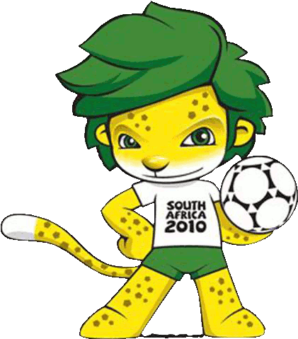 The Fifa World Cup 2010 Mascot - Fifa World Cup 2010 (435x486)