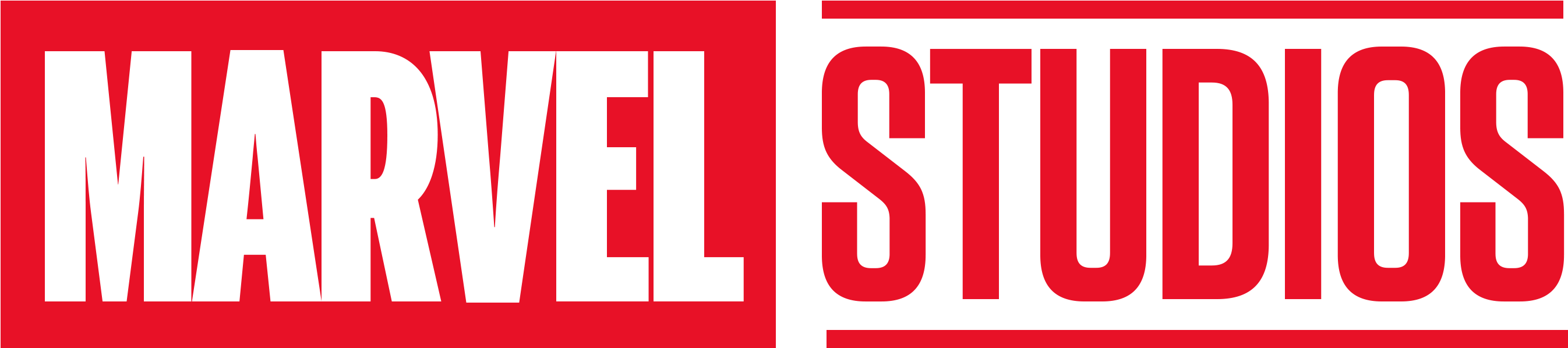 2d Mockup Of The New Marvel Studios Logo - Marvel (2774x700)