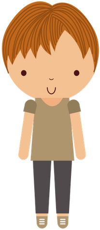 Little Cute Boy Isolated Icon - Icon (441x550)