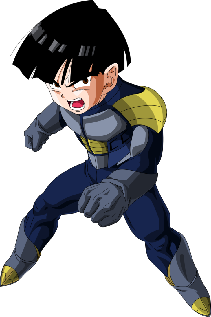 Kid Gohan Mll Redesign By Mad-54 - Dragon Ball Z Vegeta Frieza Saga (729x1095)