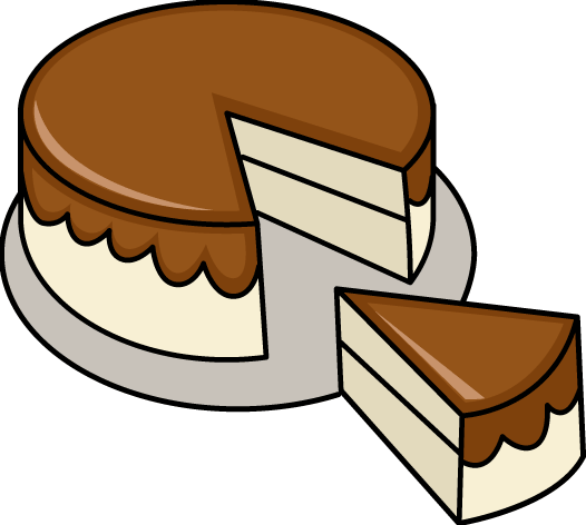 Fraction Of A Cake (526x472)