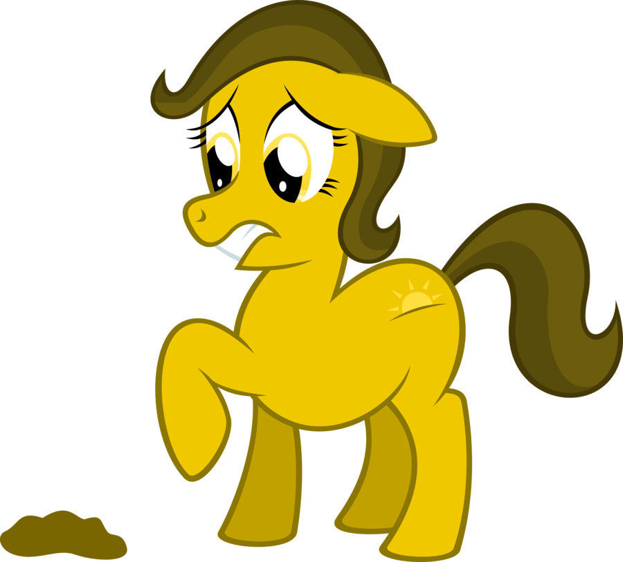 Sunrise Staring At A Nondescript Splotch By Supermatt314 - Cartoon (900x812)