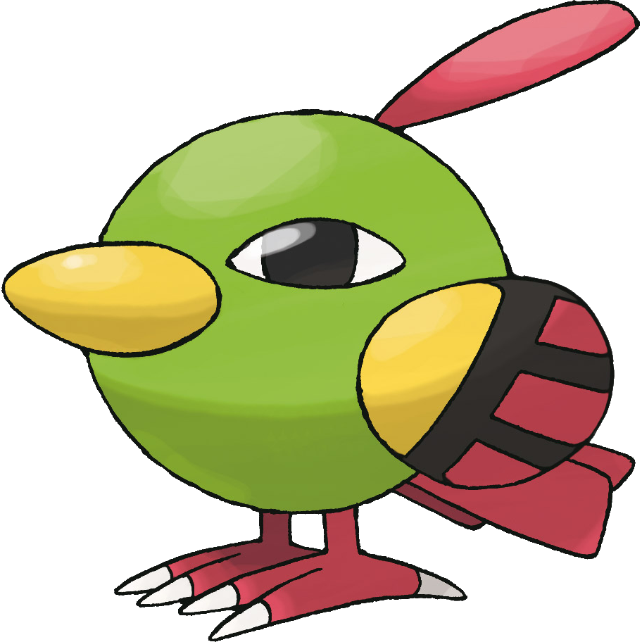 Because Its Wings Aren't Yet Fully Grown, It Has To - Pokemon Natu (912x912)
