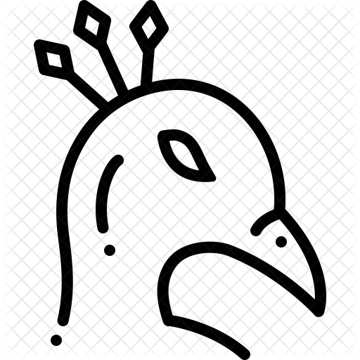 Peacock Icon - Bird (512x512)