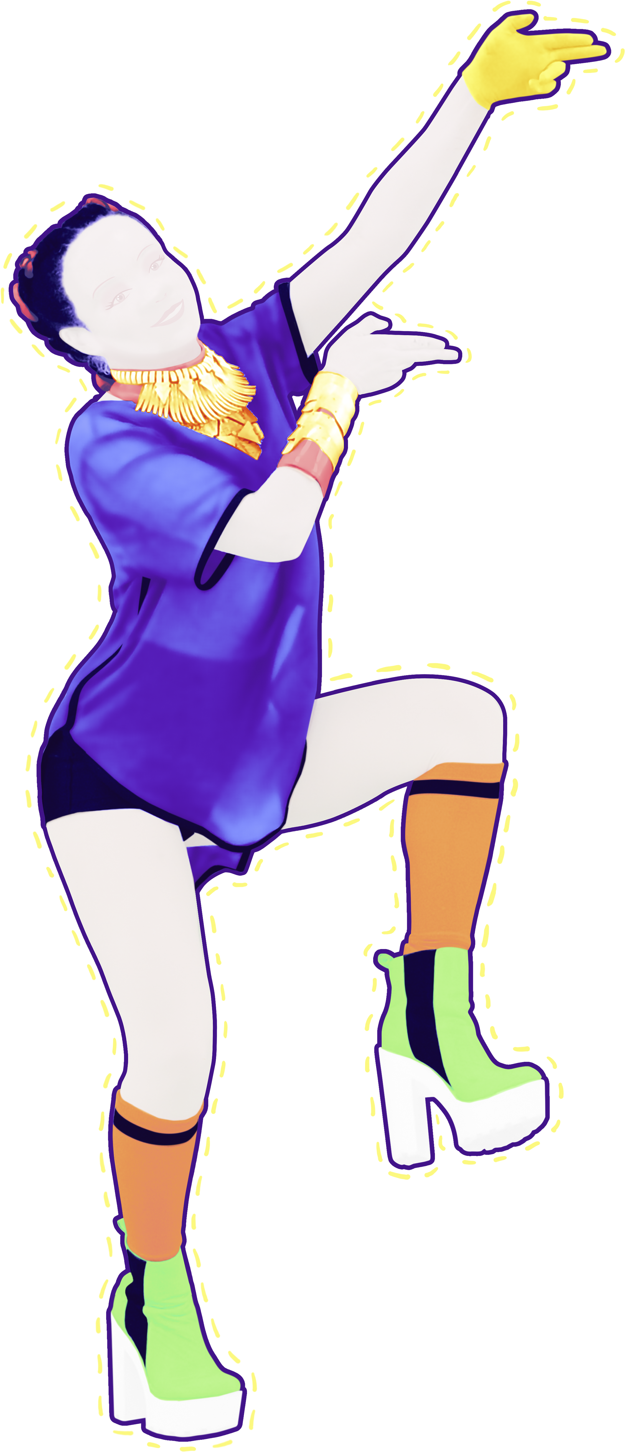 Cheap Thrills Coach - Just Dance 2017 Characters (3471x4961)
