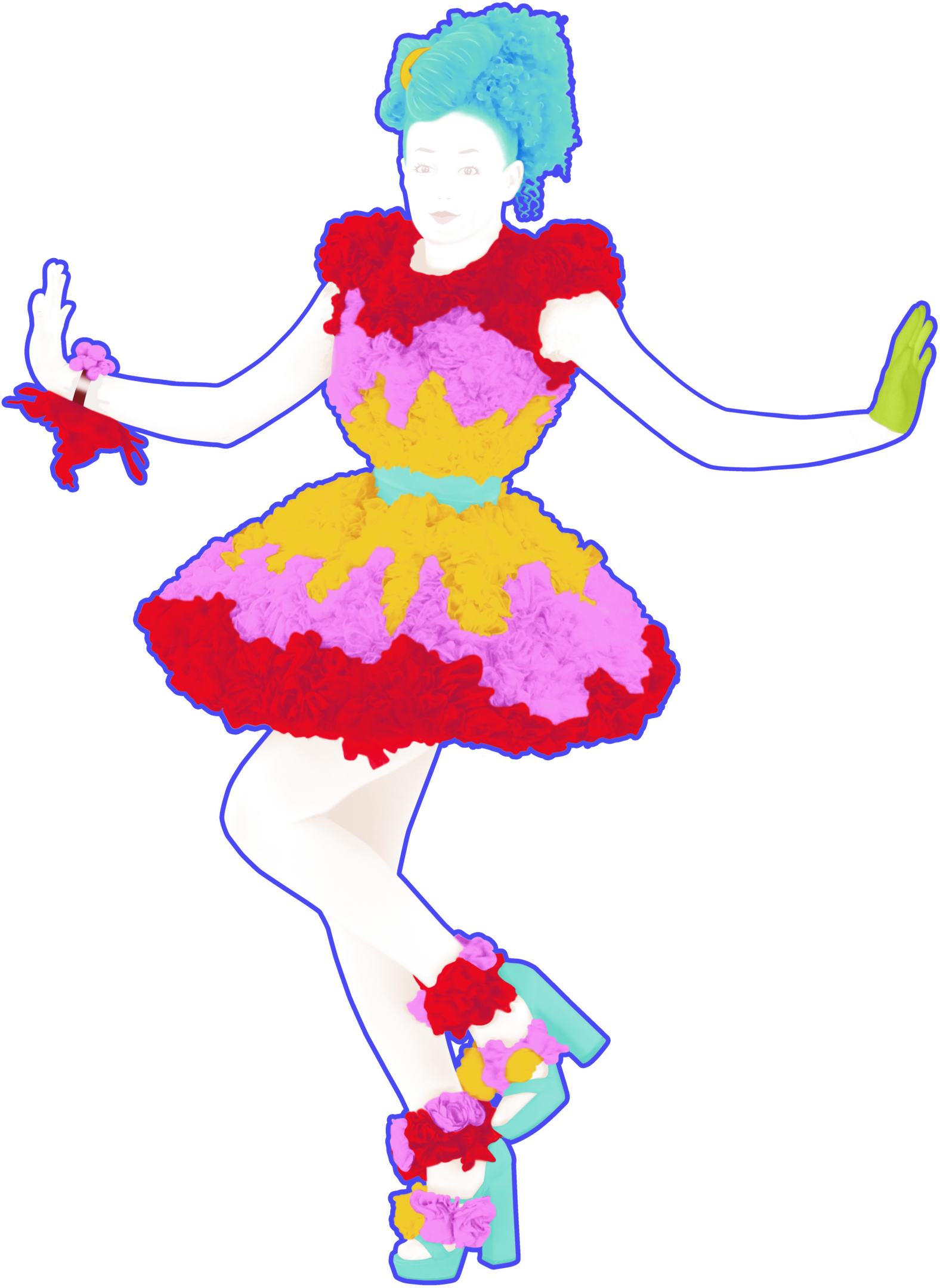 Just Dance - Just Dance 2016 Charecters (1576x2160)