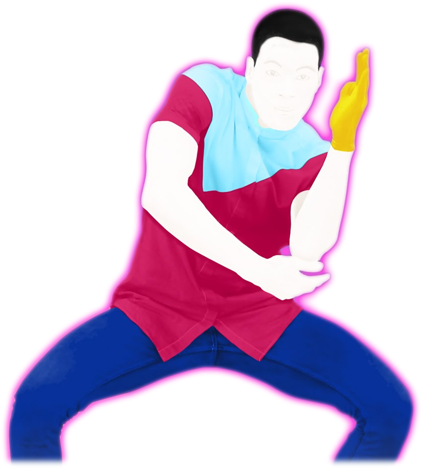 Hold My Hand Fadding Effect - Just Dance Hold My Hand (1736x1737)