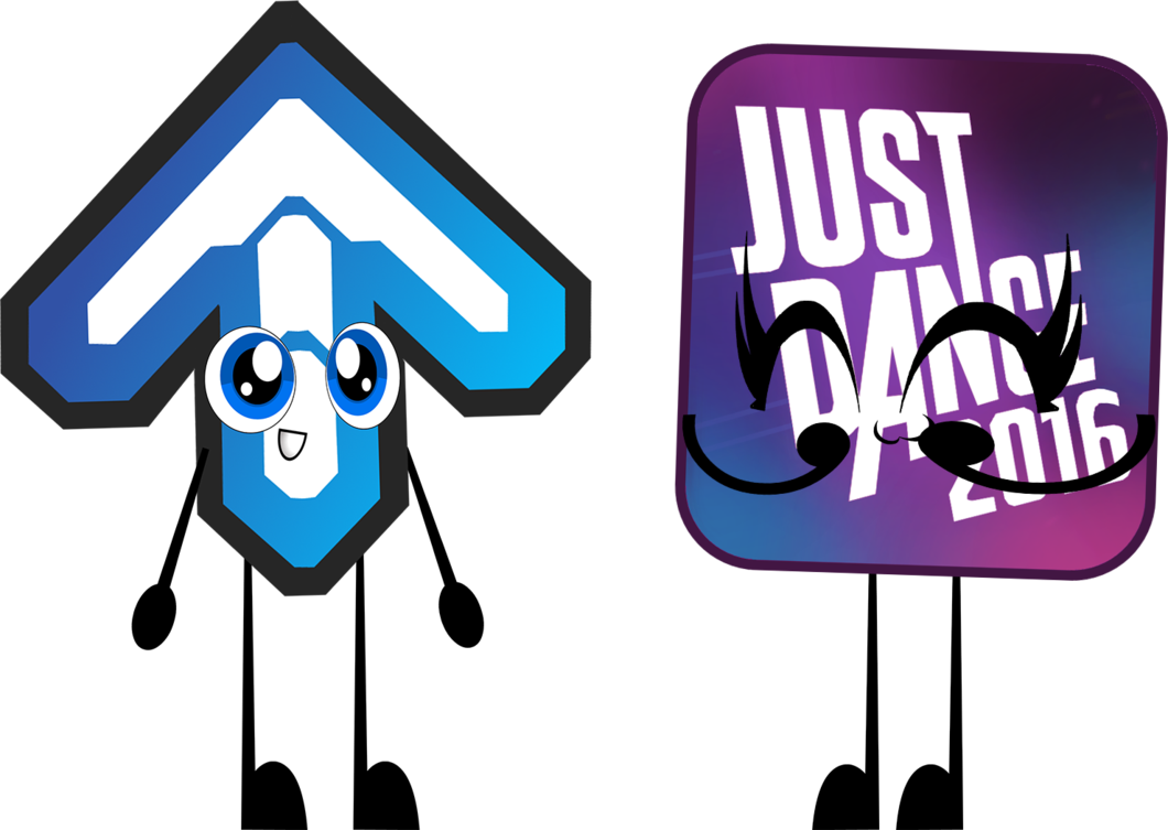 Ddr Arrow And Just Dance Logo By Coulden2017dx - Just Dance 3 - Playstation Move Required(ps3) (1060x753)