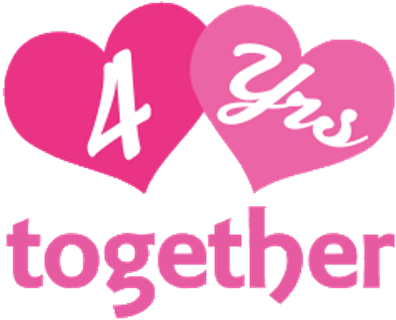 Similar Wedding Anniversaries Png Clipart Ready For - 65th Anniversary Hearts Ornament (round) (400x400)