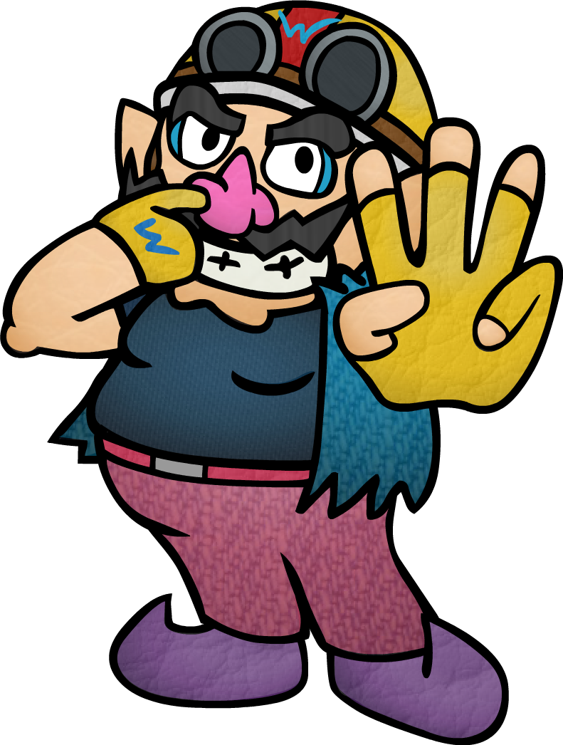 My How The Artwork Has Improved Here's Biker Wario, - Cartoon (791x1046)
