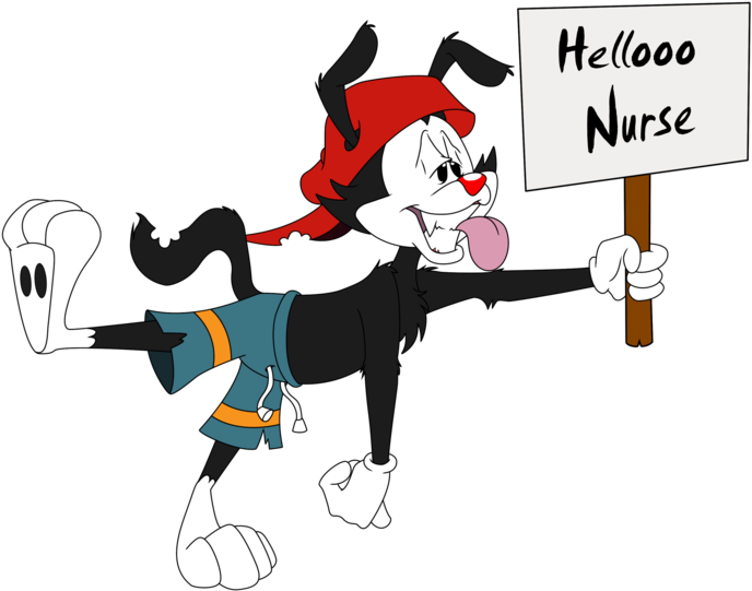 Hello Nurse By Icelion87 - Cartoon (800x635)