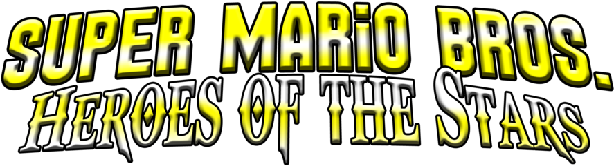 Super Mario Bros Heroes Of The Stars Logo By Wajinatorful - Super Mario Bros Heroes Of The Stars (1024x512)