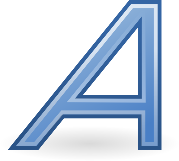 Italic Letter A Png (600x534)