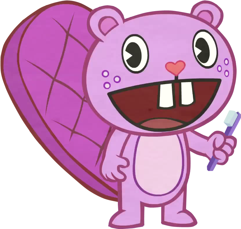 Toothy - Happy Tree Friends Lifty (831x829)