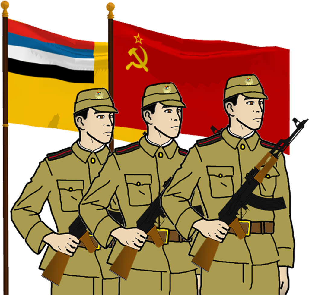 Manchurian People's Army By Otakumilitia Manchurian - South African Army Deviantart (1024x979)