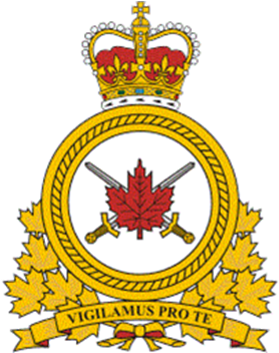 Cornol Clipart Canadian Army - Canadian Army Coat Of Arms (352x352)