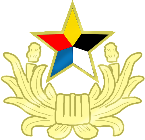 Manchukuo Army Hat Badge By Otakumilitia - Army (504x600)
