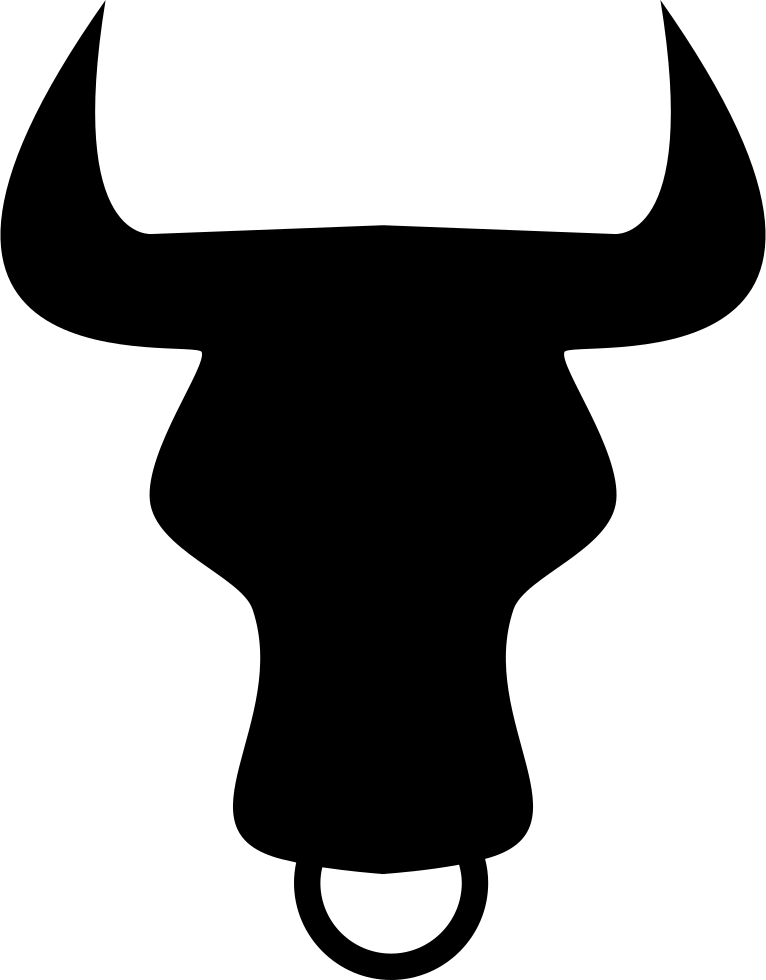 Taurus Zodiac Symbol Of Bull Head Front Comments - Bull Head Png (766x980)