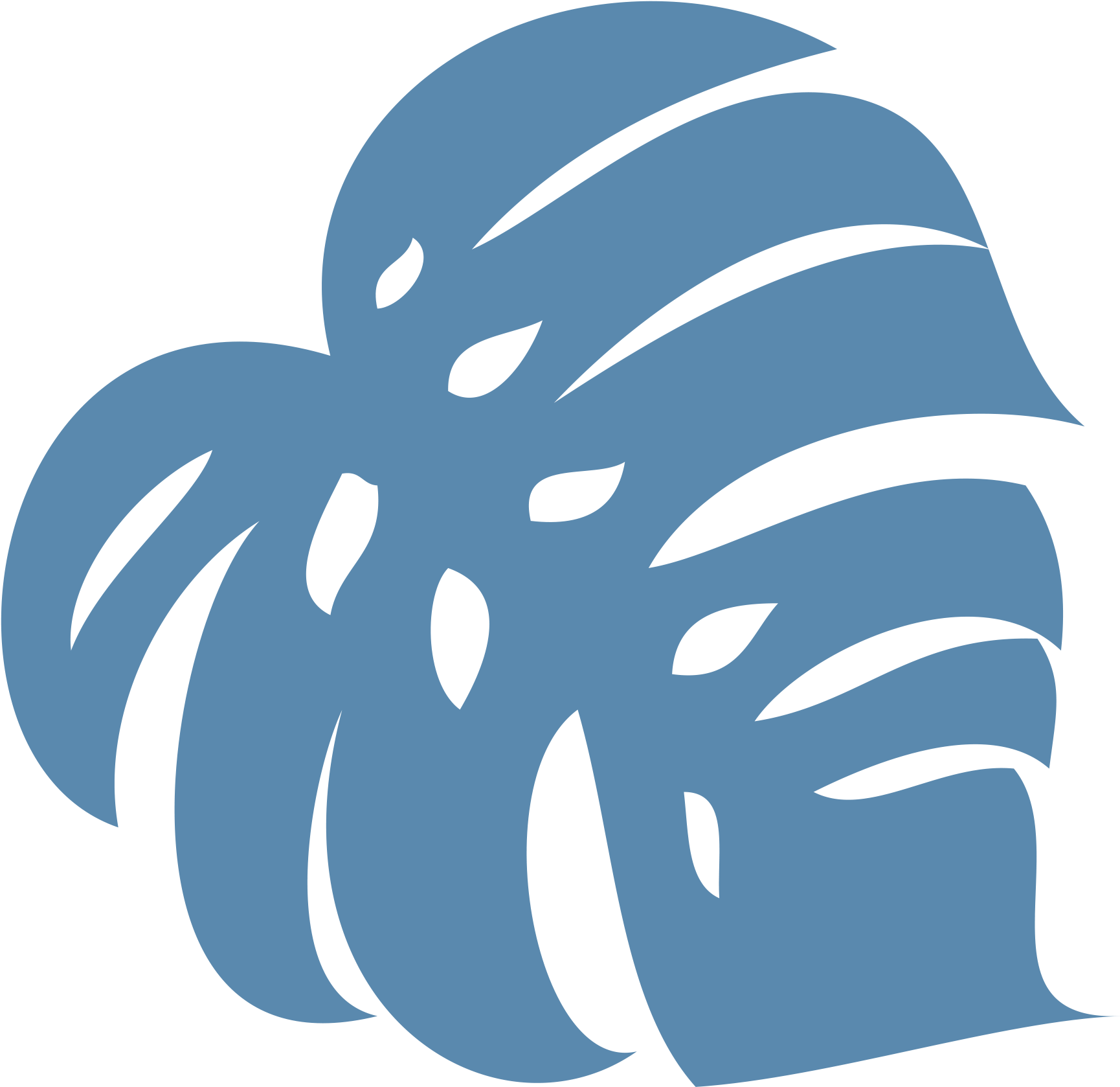 “icon” Refers To The Leaf Only - Hawaiian Leaf Clip Art (1750x1730)