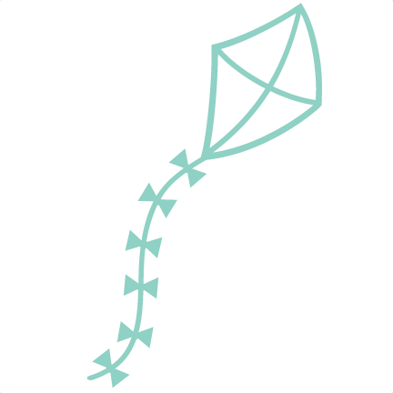 Kite Svg Scrapbook Cut File Cute Clipart Files For - Kite Silhouette (432x432)