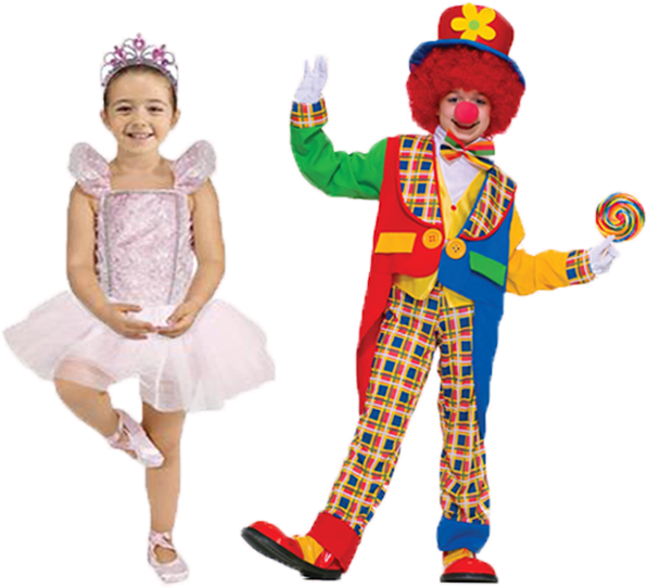 Incluye - Clown On The Town Child Costume (595x652)