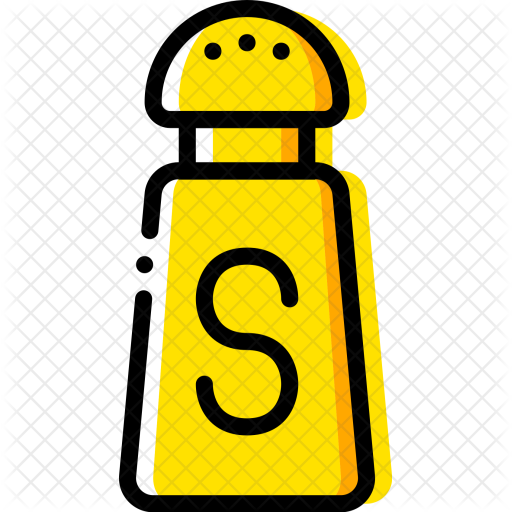 Sugar, Salt, Sweet, Coffee, Crockery Icon - Sugar And Salt Icon (512x512)