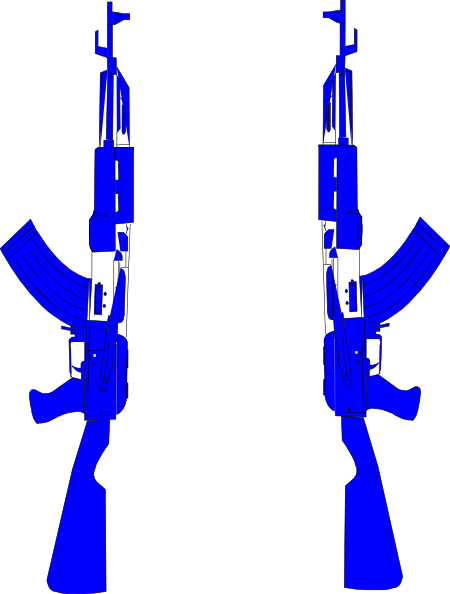 Computer Icons Clip Art - Ak 47 Clip Art (450x594)