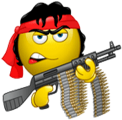 Pin Guns Clip Art - Free Radicals Antioxidant Funny (420x420)