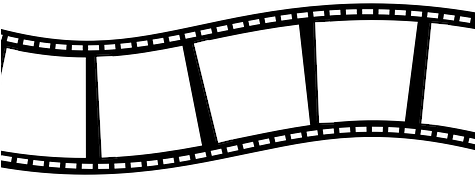 Movie Film - Film Strip Clipart (474x266)