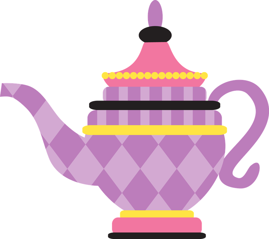Say Hello - Tea Party Clip Art (900x801)