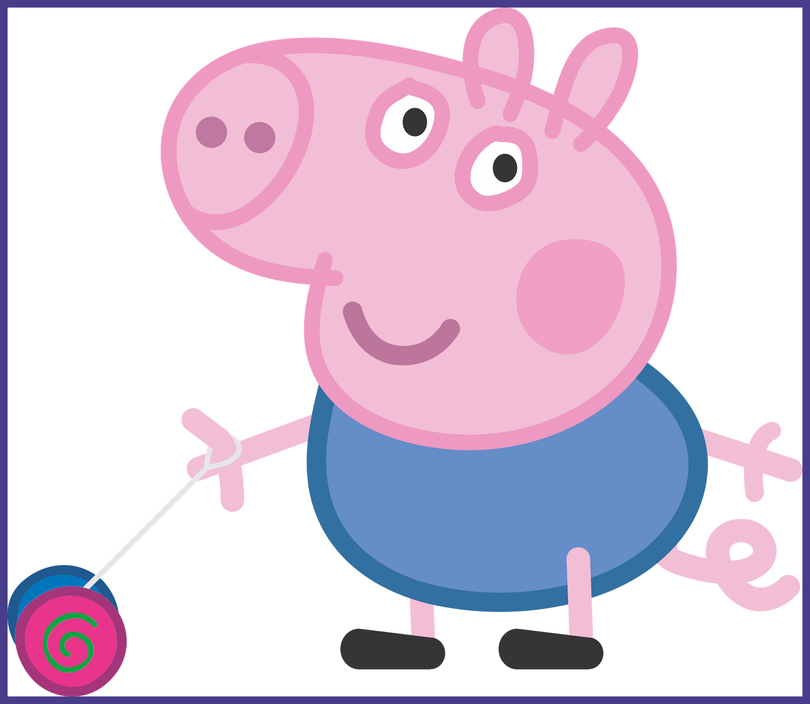 Incredible George Pig Pepa Pic For Piggy Bank Clipart - George Peppa Pig Png (1630x1417)