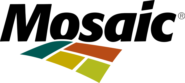 1280px-mosaic Logo - Svg - Mosaic Company Logo (784x354)