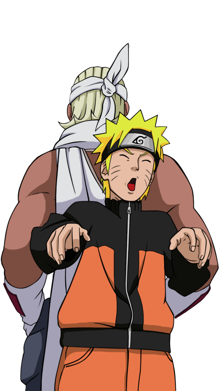 Naruto And Killer Bee By Mlpochea - Naruto (900x1360)