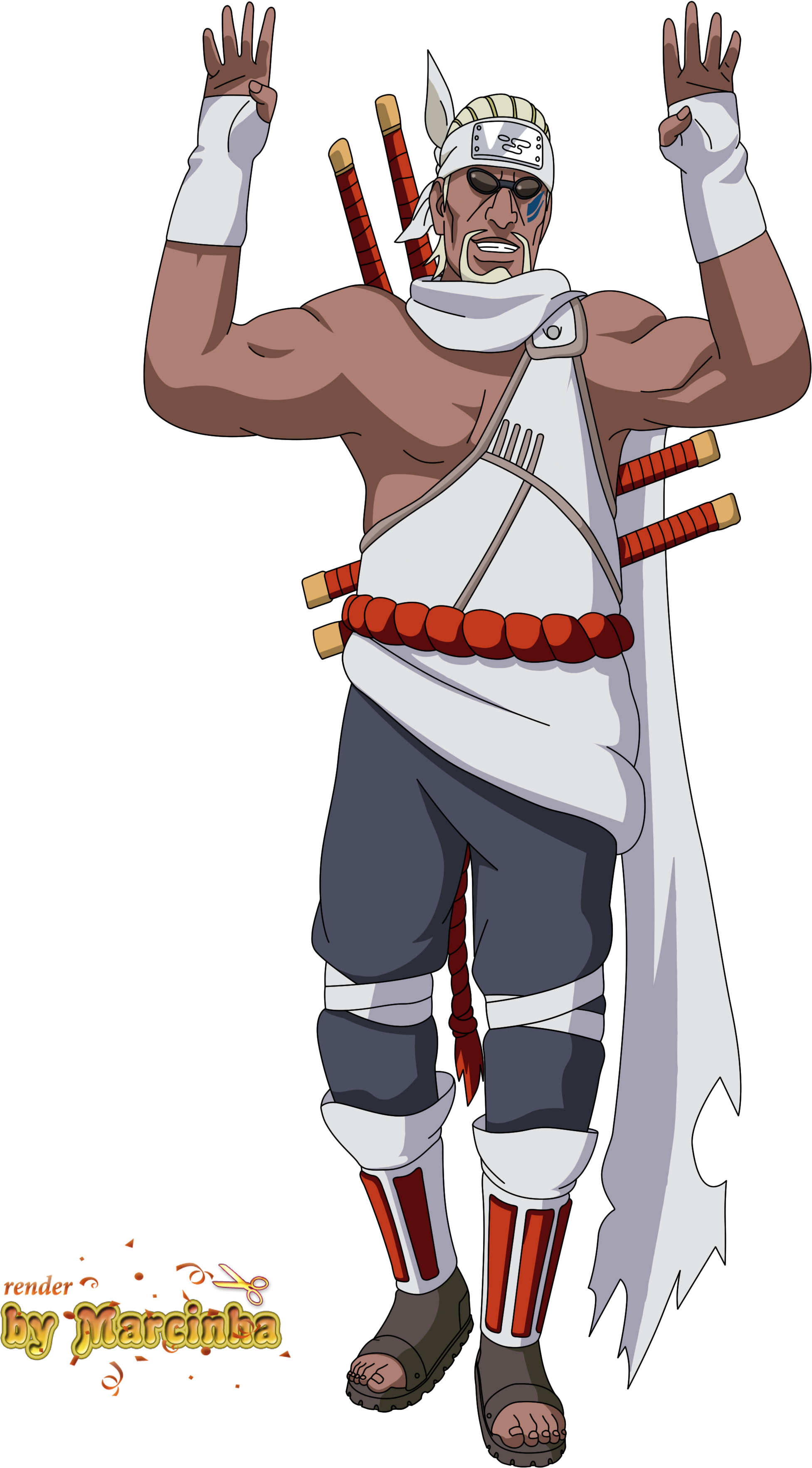 Killer Bee By Marcinha20 Killer Bee By Marcinha20 - Killer Bee Naruto Png (2500x3600)