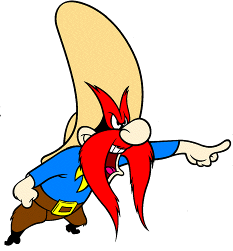 Yosemite Sam Is An American Animated Cartoon Character - Looney Tunes Yosemite Sam (466x502)