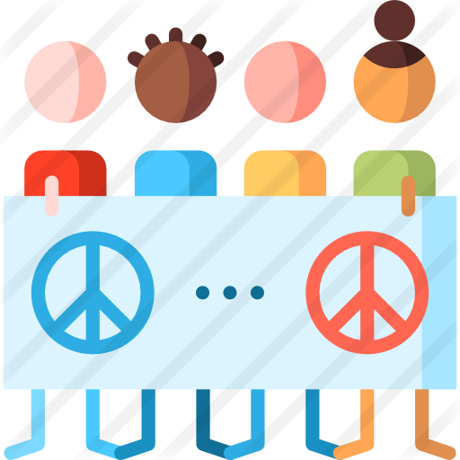 Demonstration - Peace Sign Upside Down (512x512)