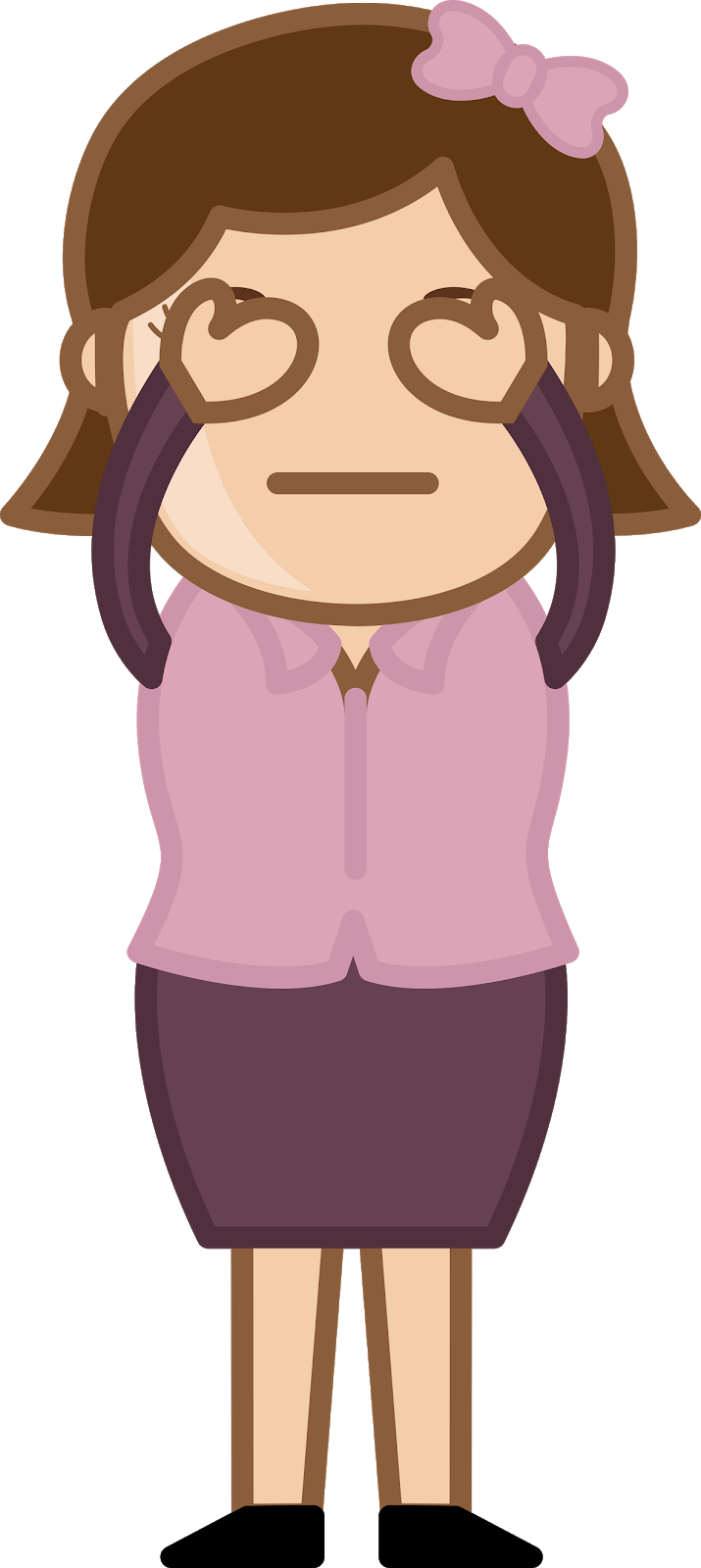 How Could I Have Done That - Cartoon With Board Png (715x1600)