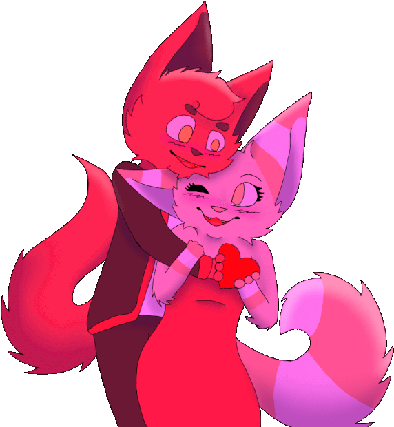 It's Like They Are At A High School Prom Also, I Like - Cartoon (578x640)