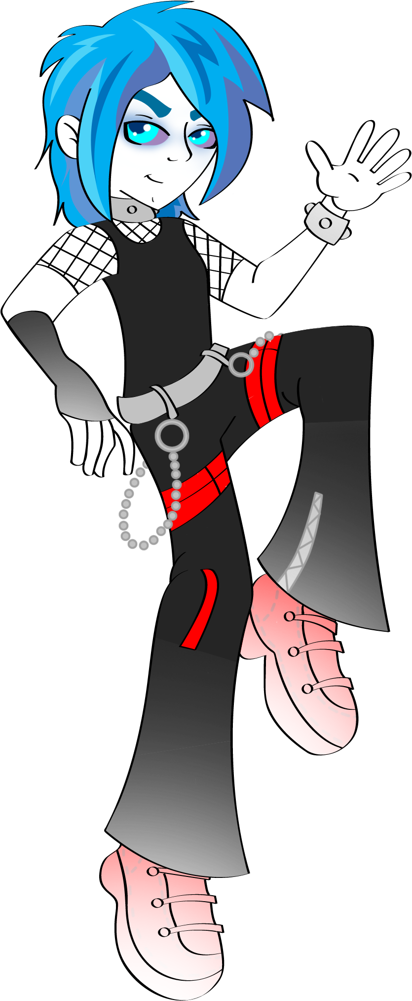 Monster High Student - Cartoon (992x2087)