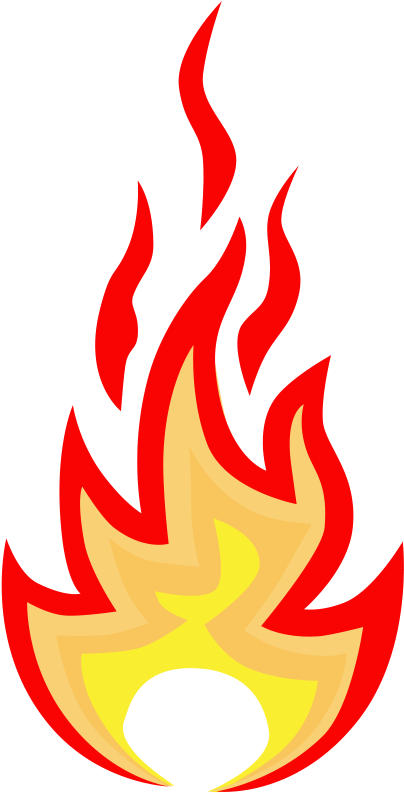 Hot Flame - Flame (462x833)